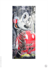 Load image into Gallery viewer, Hand Signed PRINT - BASHFUL MICKEY on COKE ZERO can
