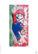 Load image into Gallery viewer, Hand Signed PRINT by Chris Duncan - SUPER MARIO