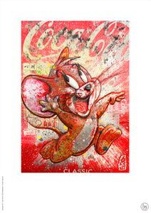 Hand Signed Print - By Chris Duncan - JERRY on COKE