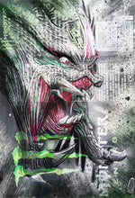 Load image into Gallery viewer, Hand Signed PRINT - By Chris Duncan /PREDATOR on MONSTER can