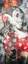 Load image into Gallery viewer, Hand Signed PRINT - BASHFUL MINI MOUSE on COKE ZERO can