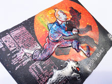 Load image into Gallery viewer, SOLD-AVAILABLE for COMMISSION - ORIGINAL Artwork - Chris Duncan - TINTIN on COKE ZERO can