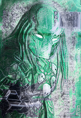 Hand Signed PRINT - By Chris Duncan - PREDATOR on RELENTLESS can
