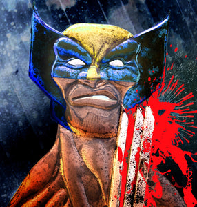 Hand Signed PRINT - By Chris Duncan - WOLVERINE